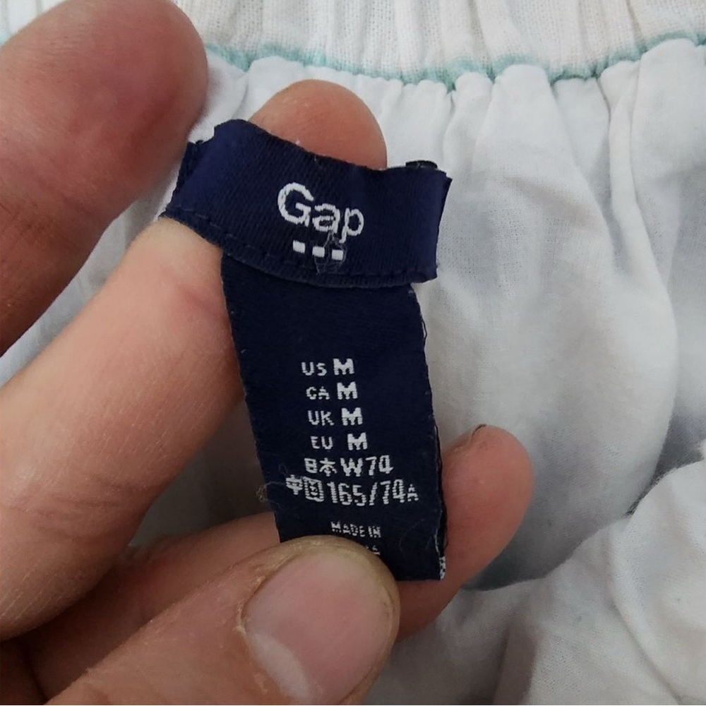 GAP Women's Skirt with Blue and White Stripes, size M - Picture 3 of 5